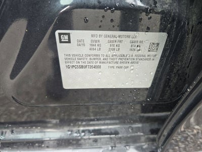 2015 Chevrolet Cruze LT