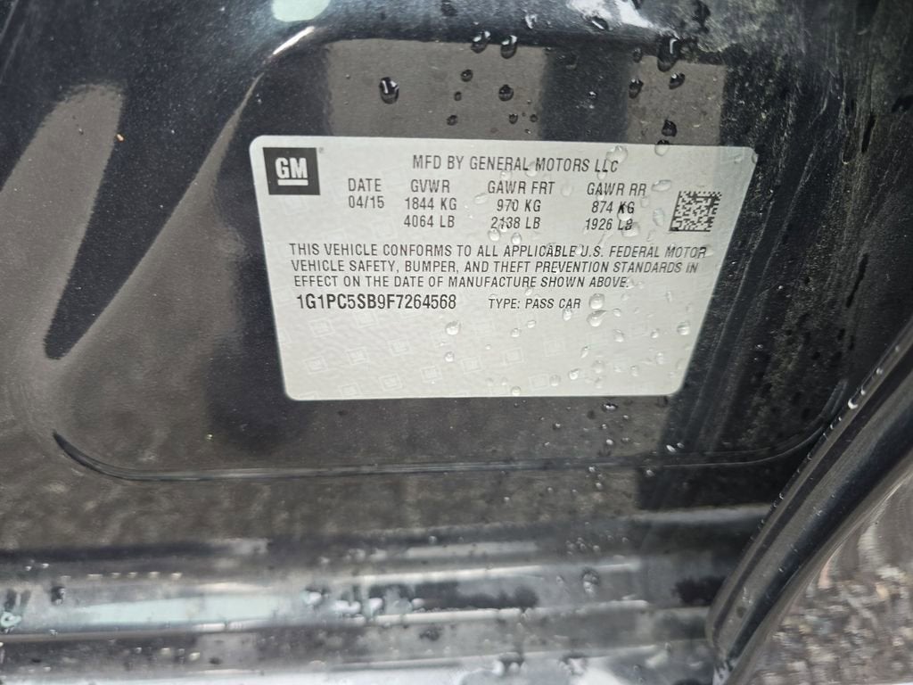 2015 Chevrolet Cruze LT