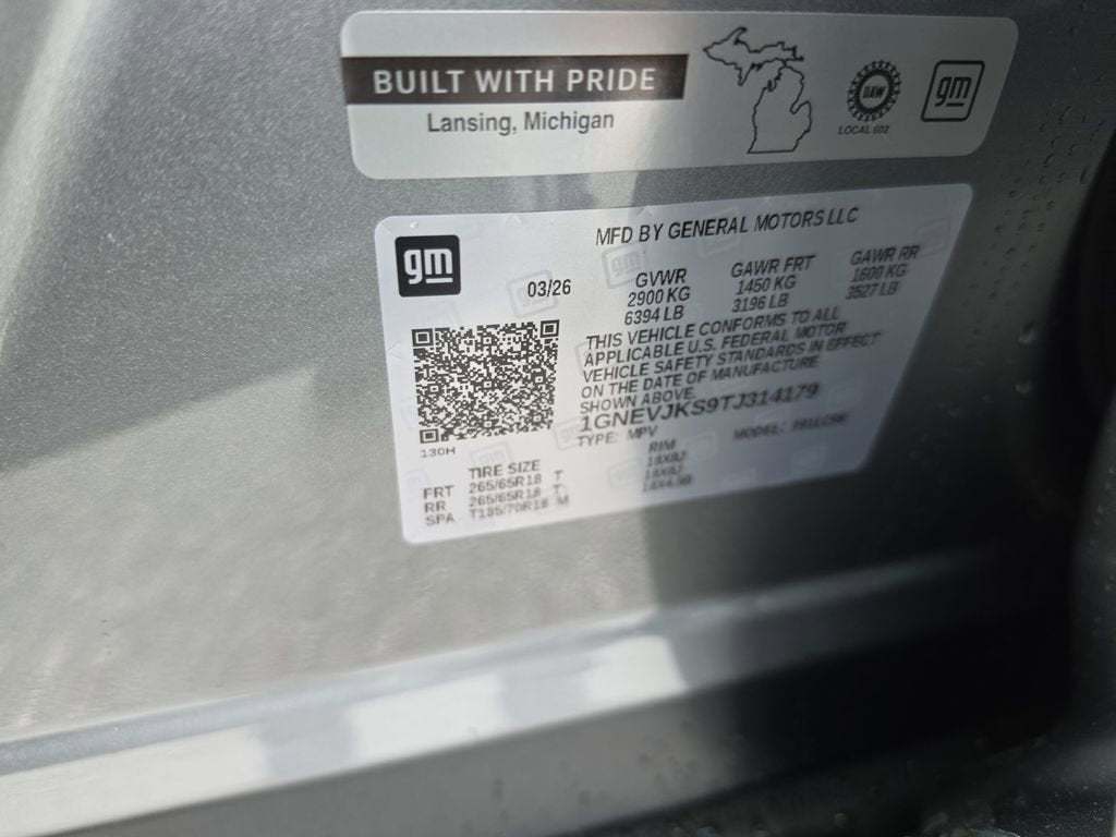 2026 Chevrolet Traverse Z71