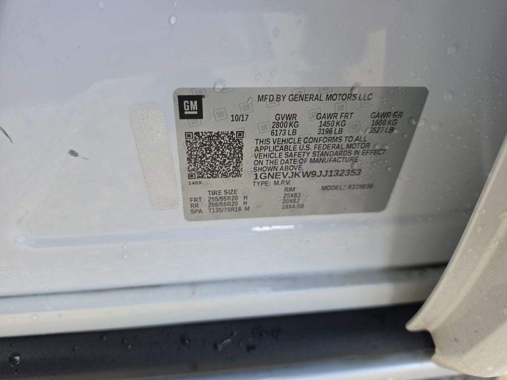 2018 Chevrolet Traverse Premier