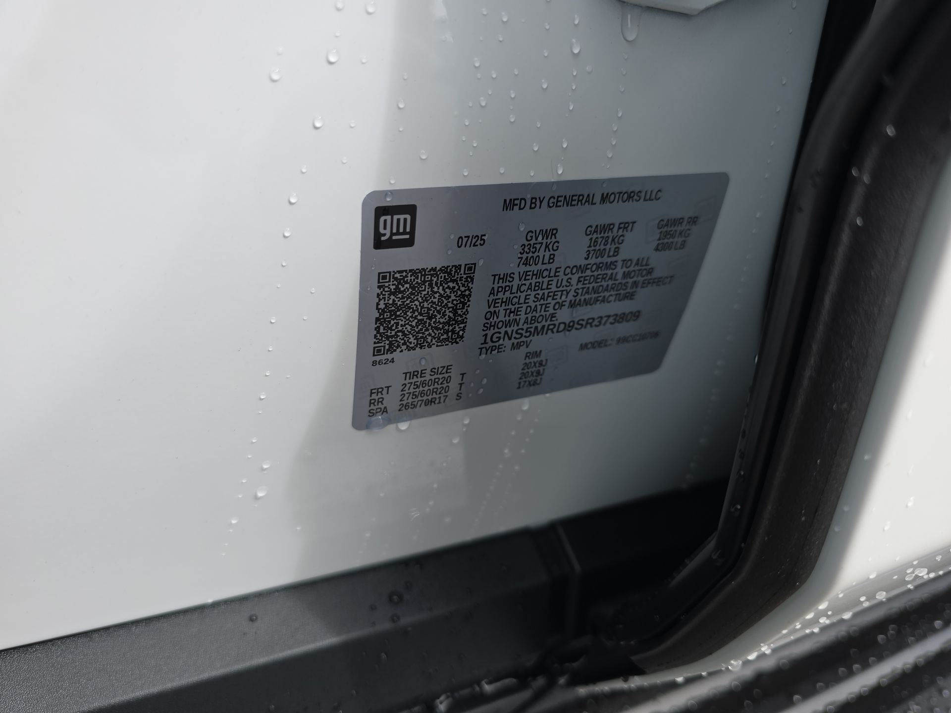 2025 Chevrolet Tahoe LS