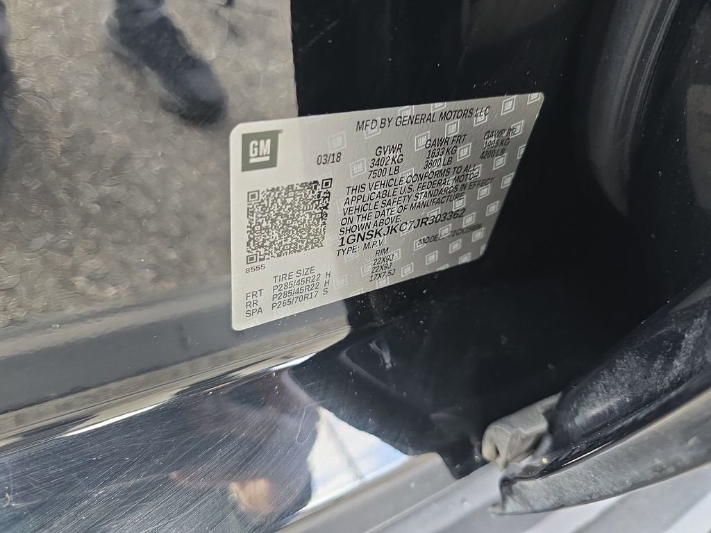 2018 Chevrolet Suburban Premier