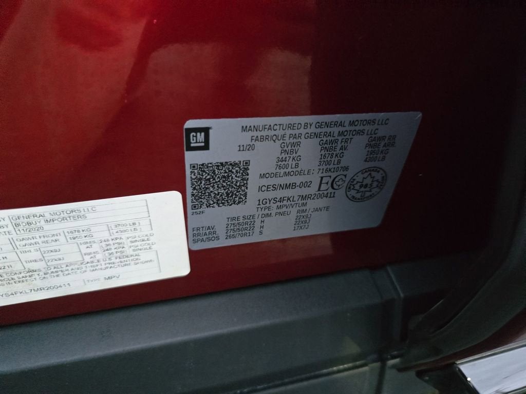 2021 Cadillac Escalade Sport