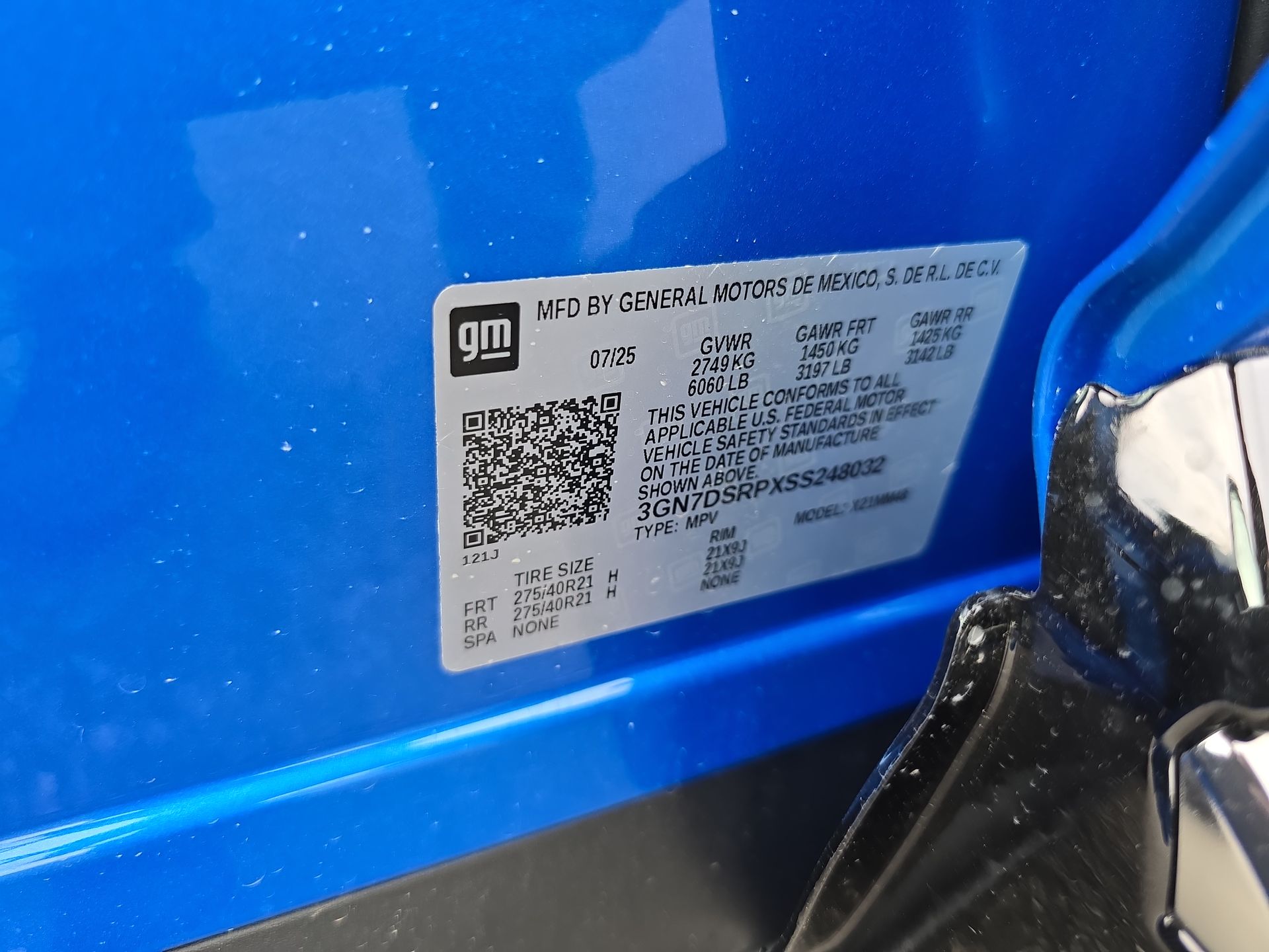 2025 Chevrolet Equinox EV RS