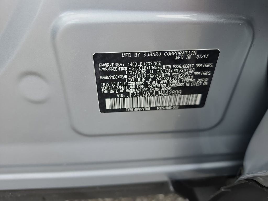 2018 Subaru Forester 2.5i Limited