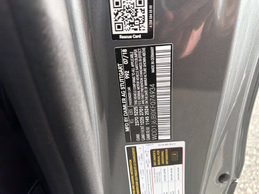 2019 Mercedes-Benz E-Class E 450