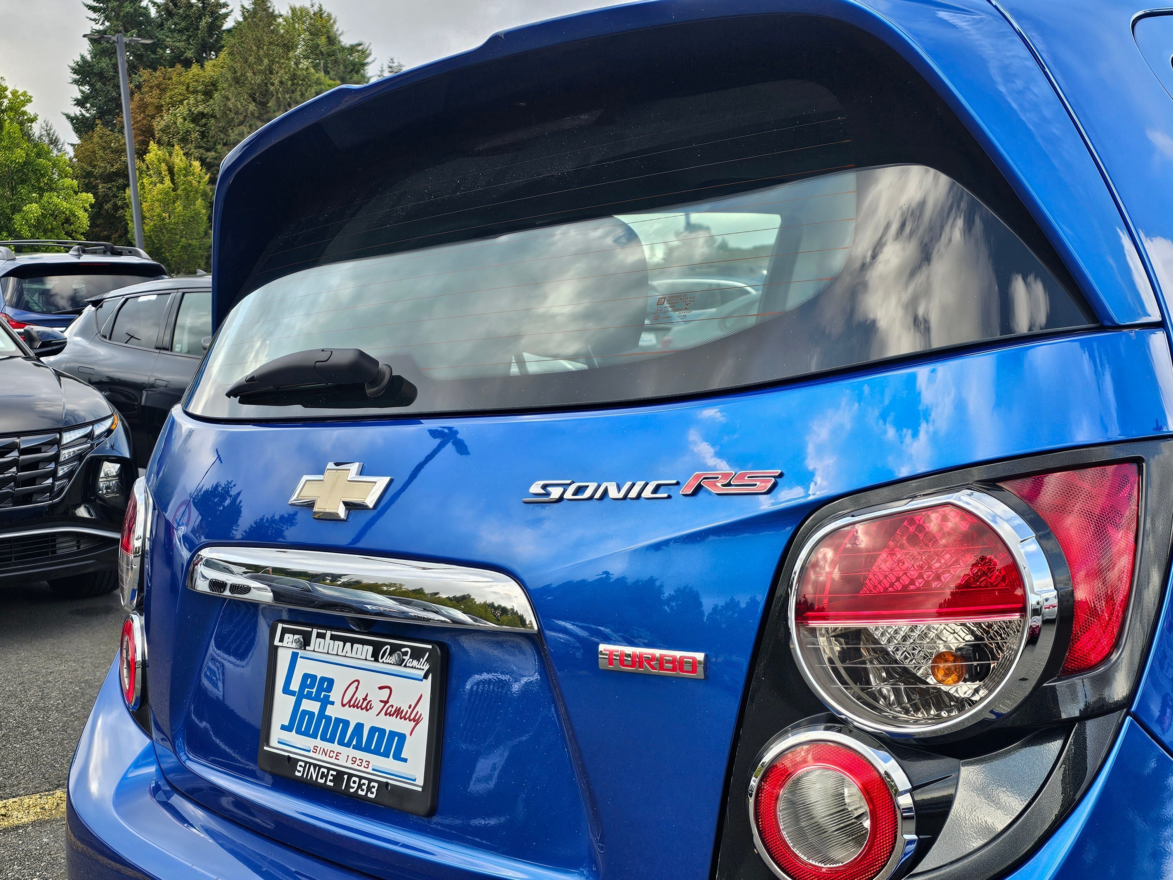 2016 Chevrolet Sonic RS