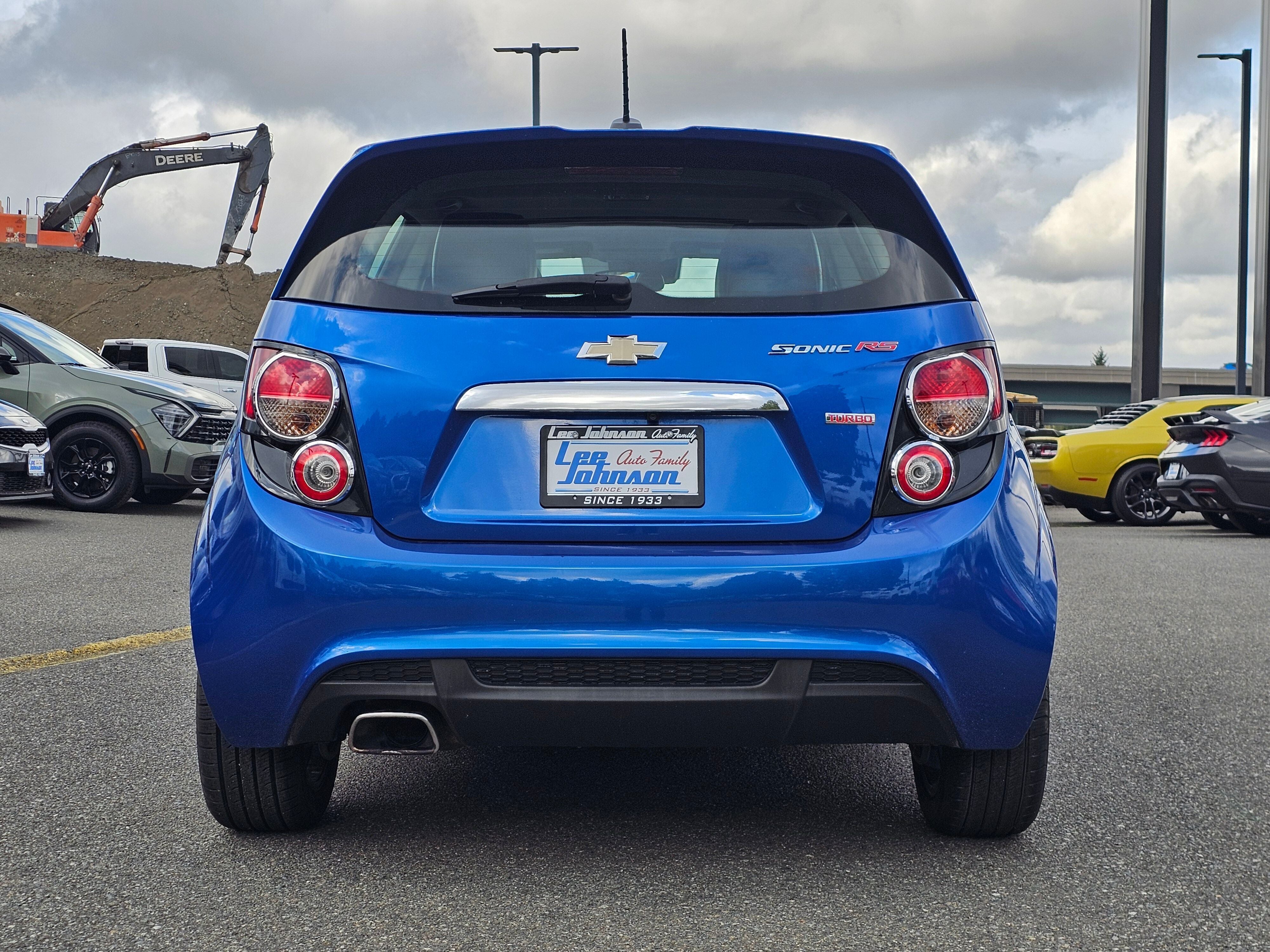 2016 Chevrolet Sonic RS