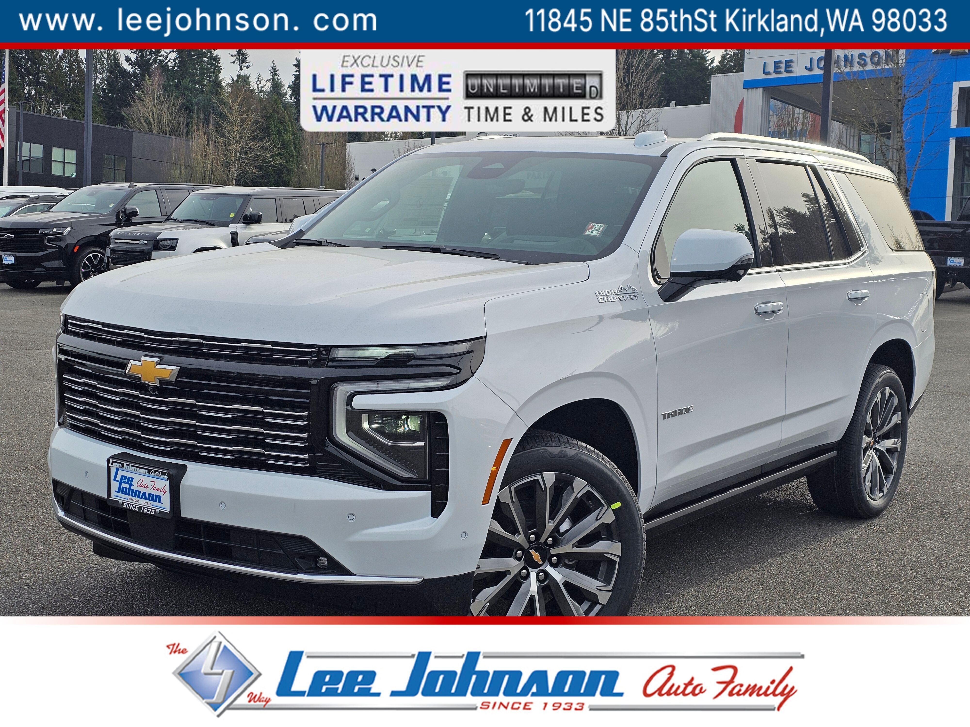 2026 Chevrolet Tahoe High Country