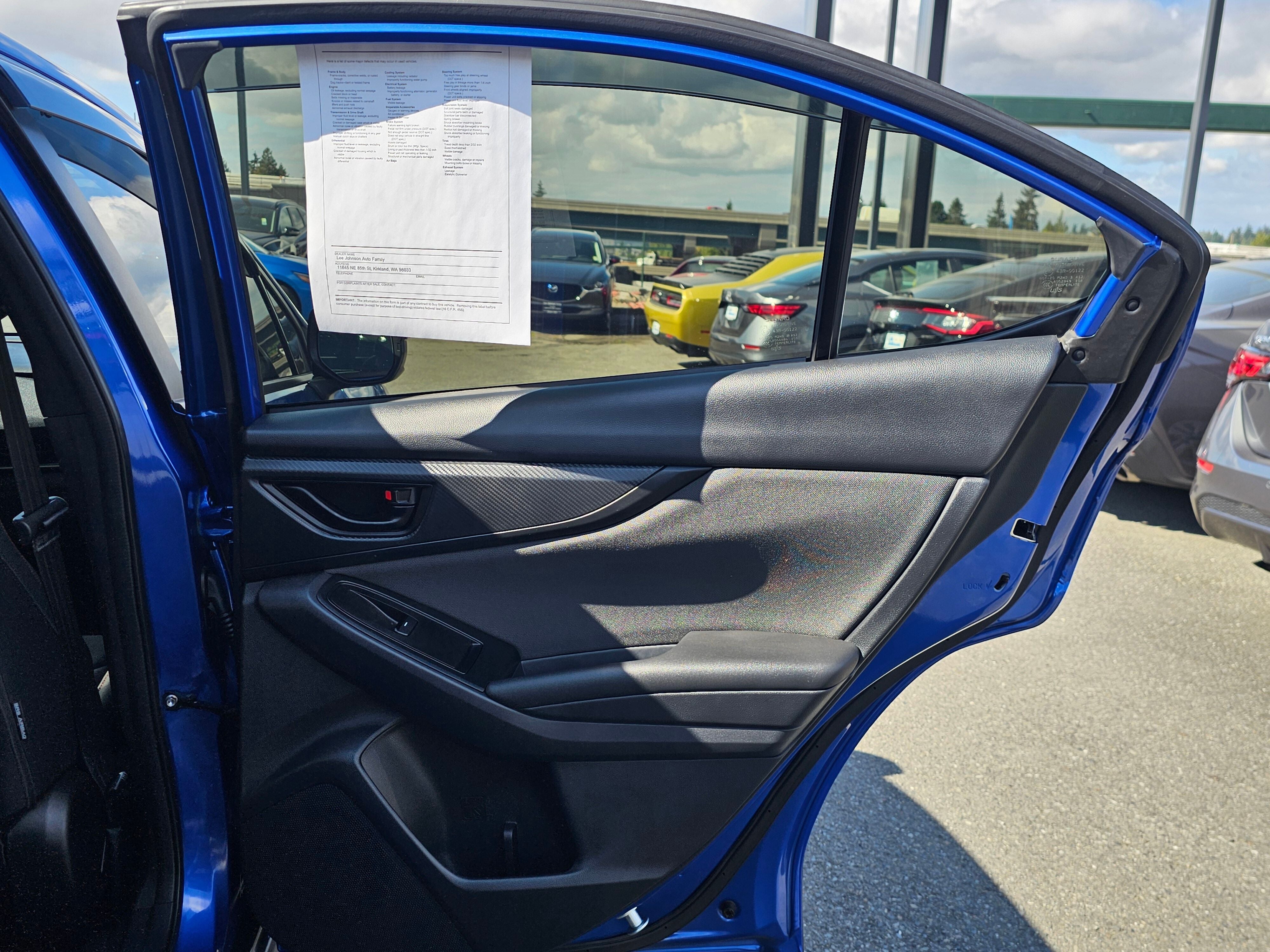 2022 Subaru WRX BASE