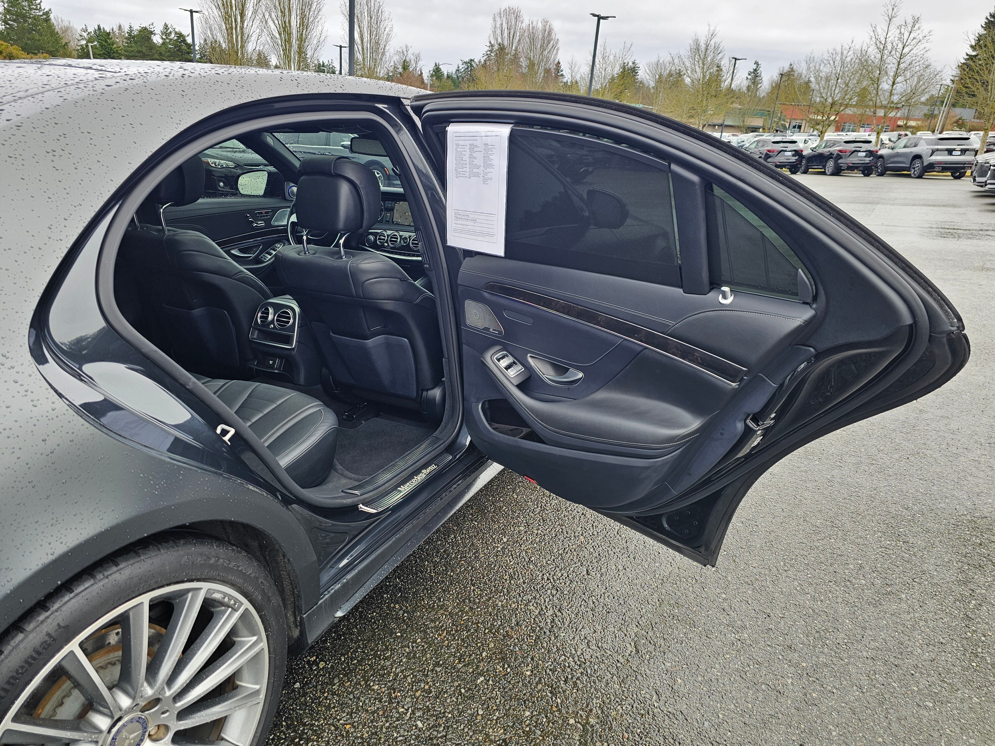 2016 Mercedes-Benz S-Class S 550