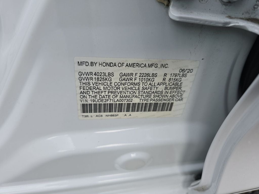 2020 Acura ILX Premium Package