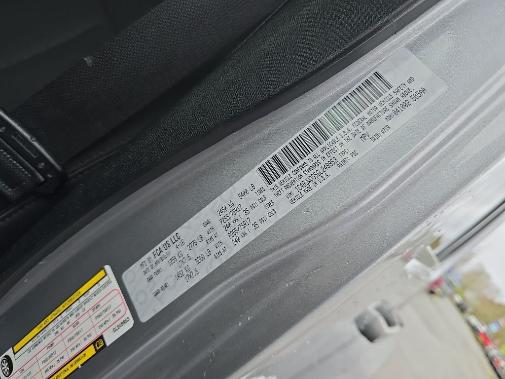 2016 Jeep Wrangler Unlimited Sport