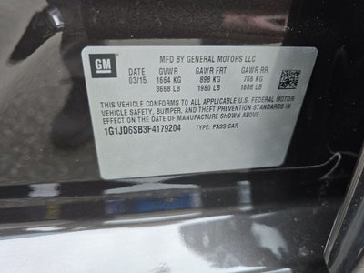 2015 Chevrolet Sonic LT