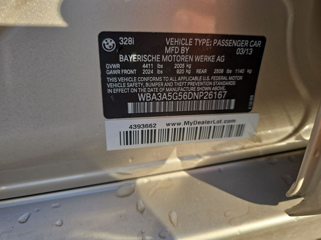 2013 BMW 3 Series 328i