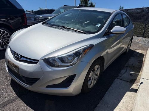 2016 Hyundai ELANTRA 4dr Sdn Auto SE