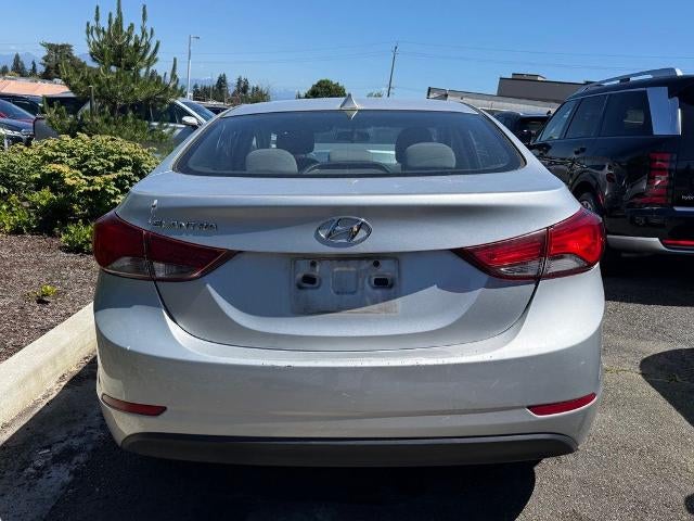 2016 Hyundai ELANTRA 4dr Sdn Auto SE
