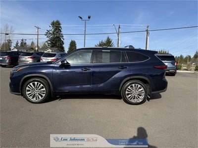 2022 Toyota Highlander Platinum AWD (Natl)