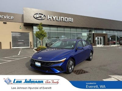 2026 Hyundai ELANTRA Hybrid Blue Sedan