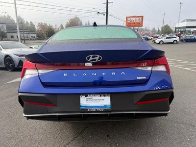 2026 Hyundai ELANTRA Hybrid Blue Sedan