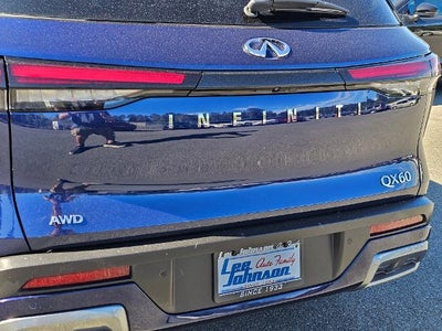 2022 INFINITI QX60 LUXE AWD