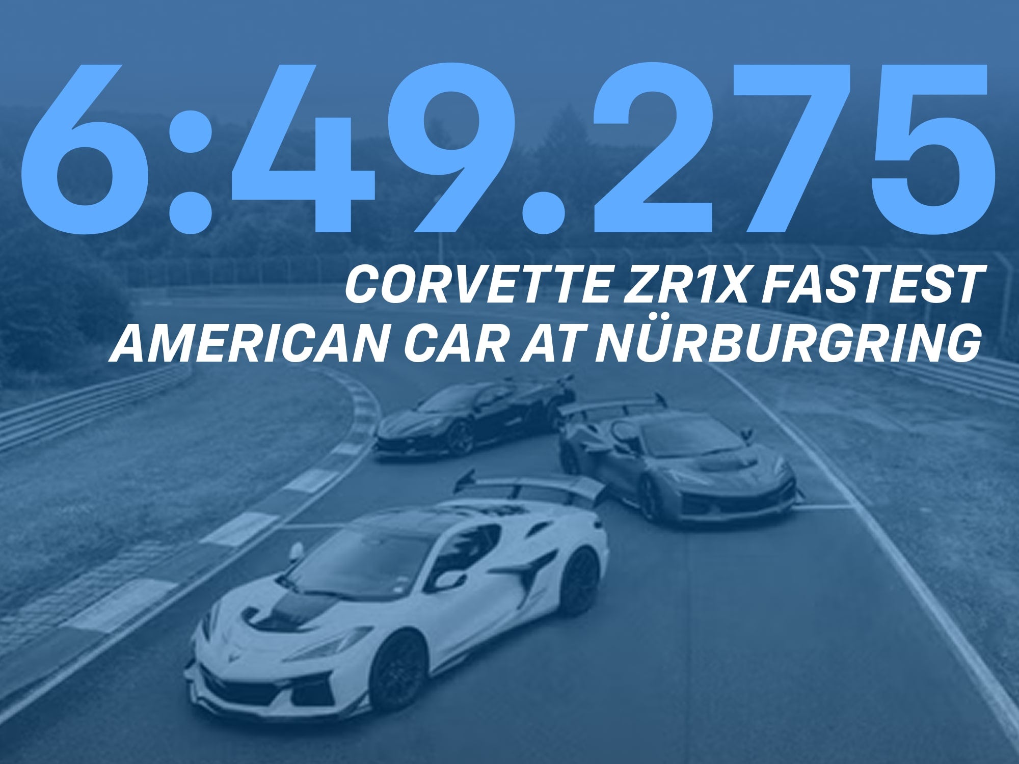 Corvette ZR1X Fastest American Car