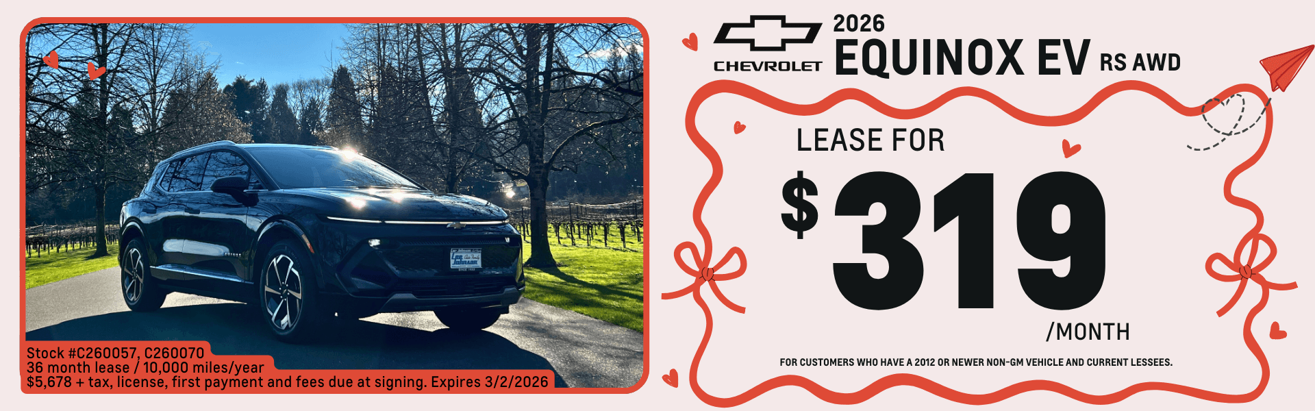Equinox EV Lease
