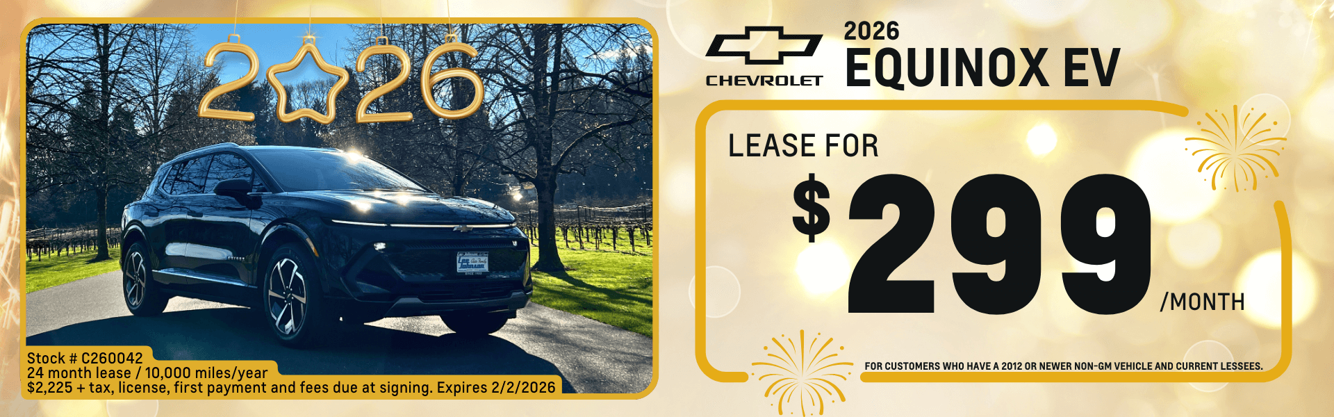 Equinox EV Lease offer