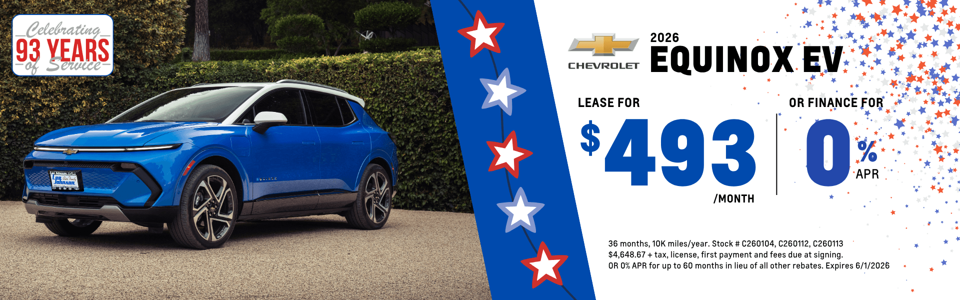 Equinox EV Lease and APR