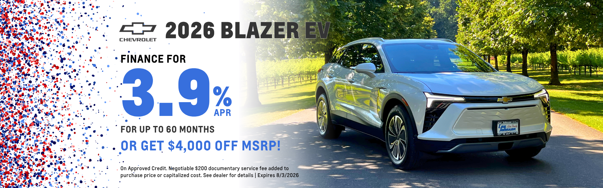 Blazer EV July Offer